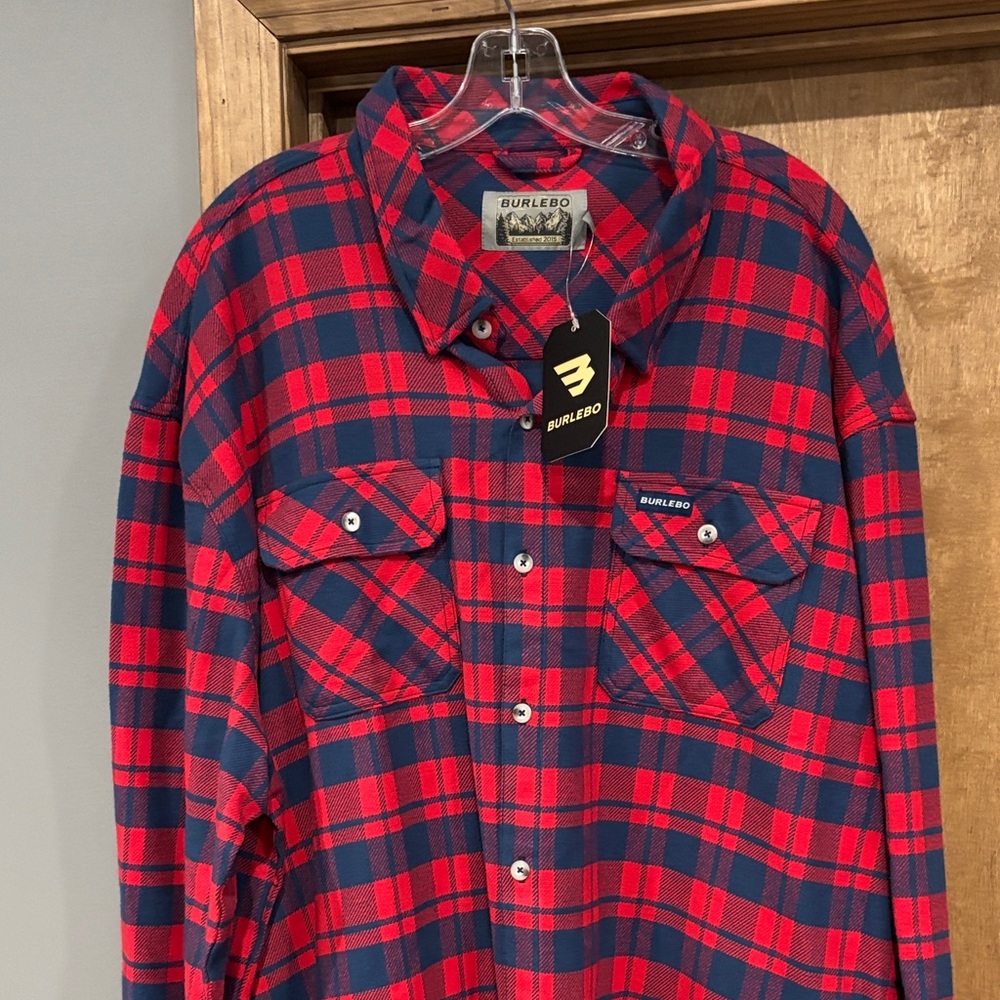 Burlebo Flannel Button Up